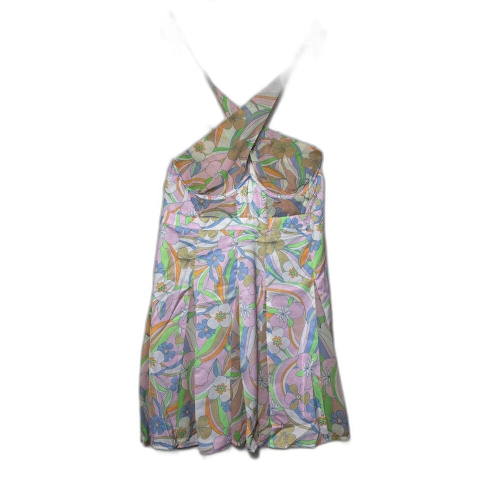For Love and Lemons Guinevere Dress Large NWT HOCO Homecoming Groovy 60s retro - Picture 3 of 8